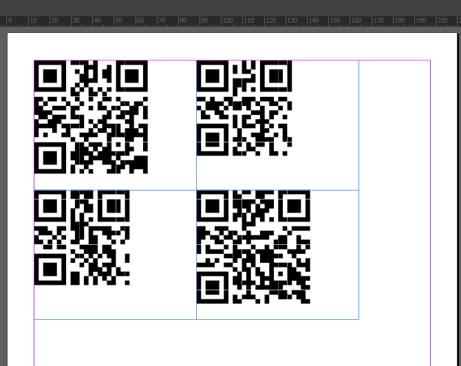 Qr Code Barcodes In Adobe Indesign Using Data Merge Barcodewiz 8732