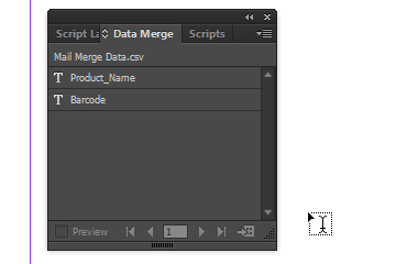 data merge not working indesign