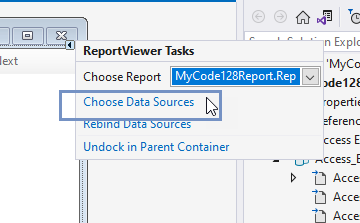 Click on Choose Data Sources