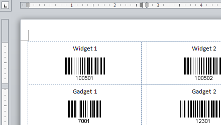 Code 128 Barcode Fonts Office Add-Ins | BarCodeWiz